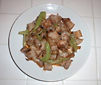 Pork and Green Peppers