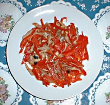 Pork with Red Peppers